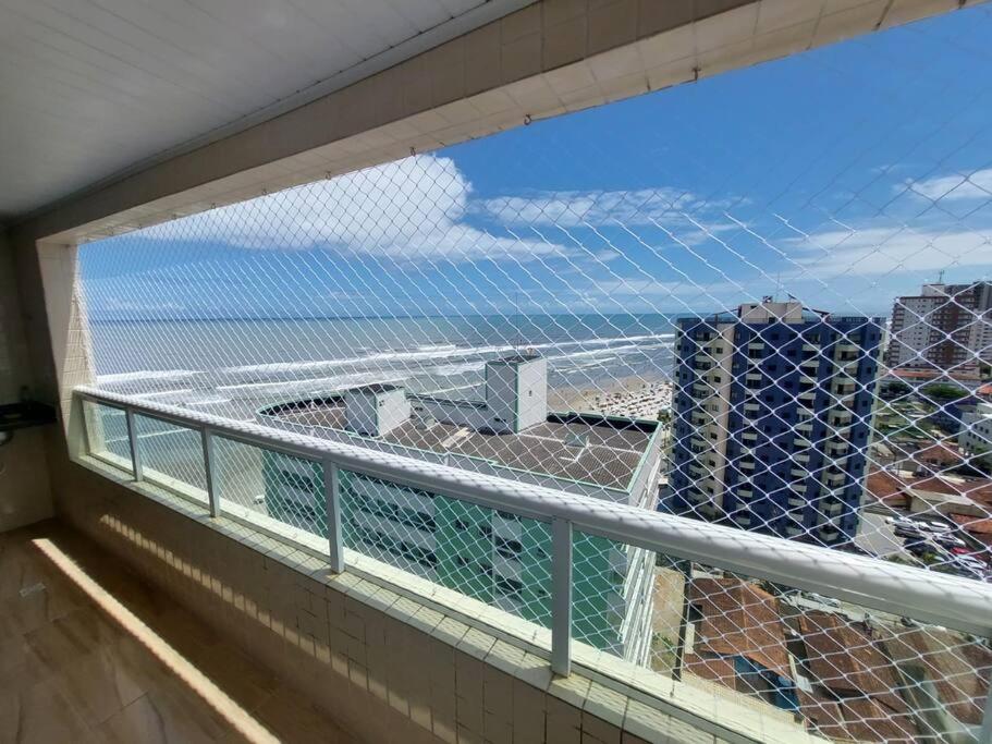 Apto Pe Na Areia Vista Mar Praia Grande  Exteriör bild