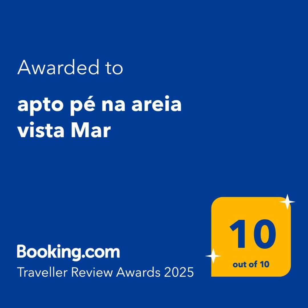 Apto Pe Na Areia Vista Mar Praia Grande  Exteriör bild